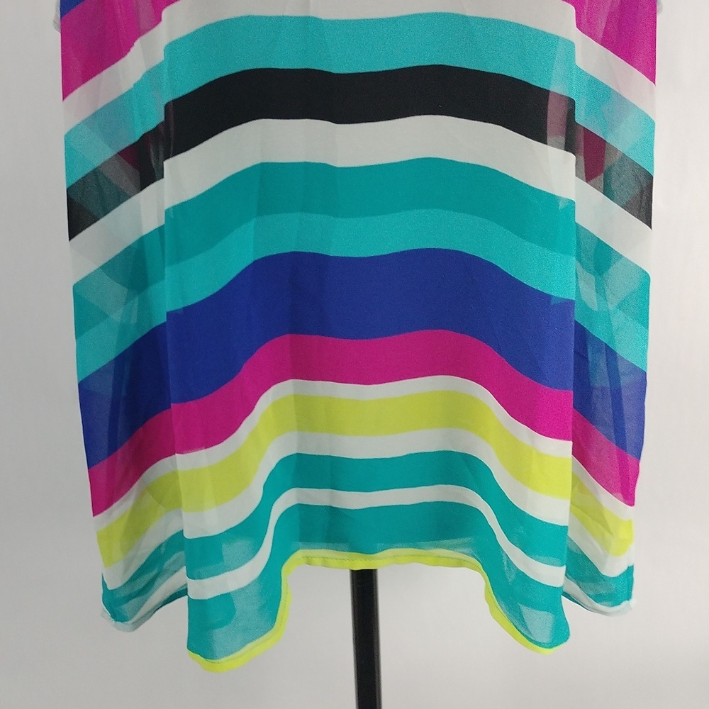 Torrid Sheer Striped Tank - Picture 5 of 7